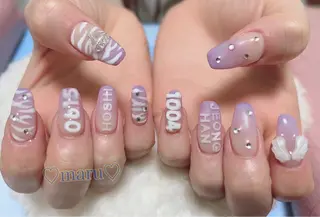 ネイル まるみ ♡のネイルデザイン