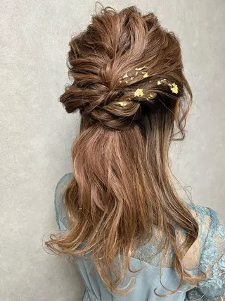 ヘアアレンジ MIKOTO/マンツ ーマン/髪質改善🤎のヘアスタイル