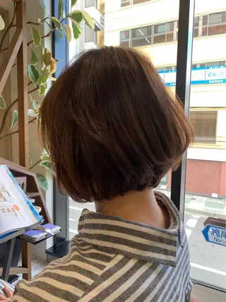 ショート 田中 鉄雄のヘアスタイル