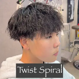 ミディアム パーマ ヘアアレンジ メンズ ✂️パーマ職人✂️ 相模大野/カラー◎のヘアスタイル