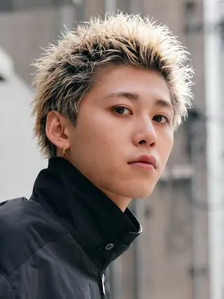 カラー パーマ メンズ 松井 生のヘアスタイル
