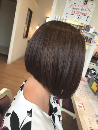 ショート 山本 咲貴のヘアスタイル