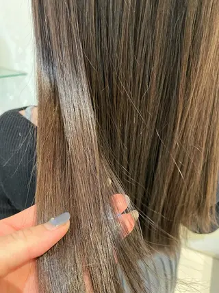 カラー 髪質改善カラー🤍 エクステ✨君島由実子のヘアスタイル