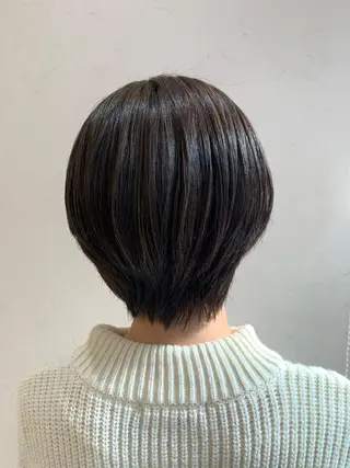 ショート カラー 店長ハイトーンカラー 柞山史奈のヘアスタイル