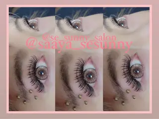 マツエク・マツパ SESUNNY セサ二ー　SAYAのマツエク・マツパデザイン