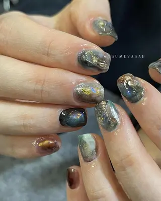 ネイル otsumeyasan所属・わたなべ ちかのネイルデザイン