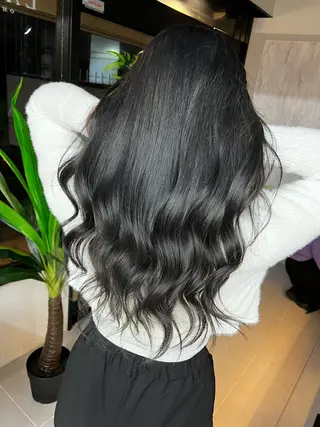 ロング カラー Lapis 池袋店所属・MASHIRO 🩵Lapis池袋店のヘアスタイル