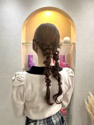 ロング ヘアアレンジ 【大宮】 natsumi🌷のヘアスタイル