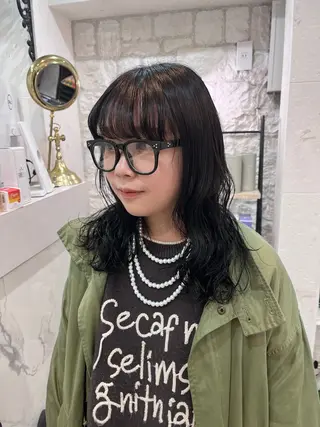 カラー パーマ 🫧Shanti🫧 ばんだいのヘアスタイル