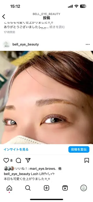 マツエク・マツパ BELL eye＆beautyのマツエク・マツパデザイン