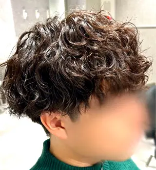 パーマ メンズ kearny-men's perm&men's cut- 北千住所属・メンズカット/ パーマ特化/イッチーのヘアスタイル