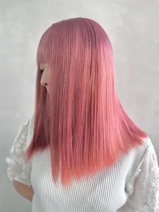 ロング カラー 似合わせ小顔ショート /akane🐰♥️のヘアスタイル