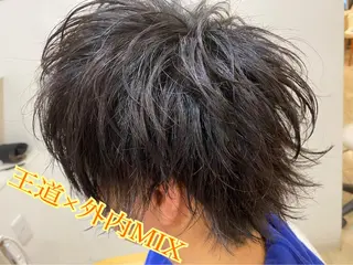 ショート メンズ フジサキ ハヤトのヘアスタイル