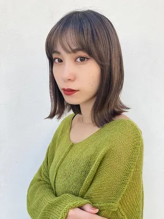 ショート カラー Loom .by Sea  ルームバイシー所属・レイヤー/前髪/ 韓国/CHIHIROのヘアスタイル