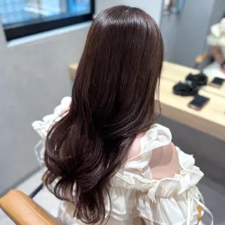 ロング ハイトーン/ピンク 🎀山岸 沙弥香のヘアスタイル