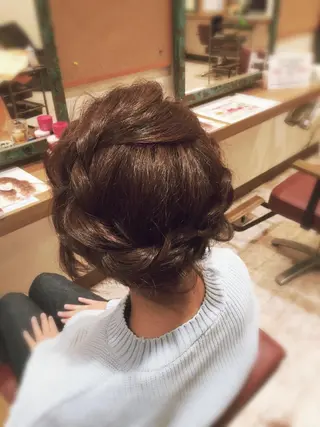 ロング ヘアアレンジ 美容歴18年以上🌈 山口のヘアスタイル