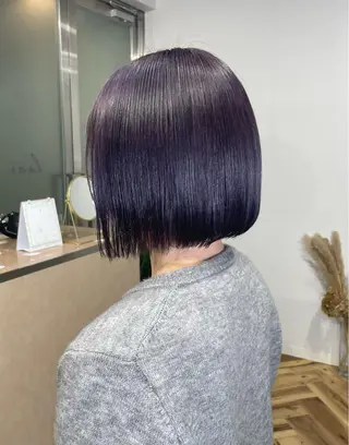 ショート カラー lani hair salon所属・SHOTO ハイトー ン/デザインカラーのヘアスタイル