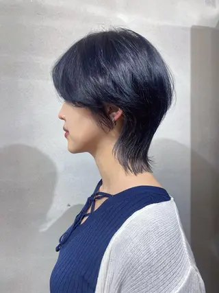 ショート 柏 ウルフ/レイヤー 田中佐和🐺のヘアスタイル