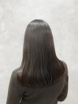 ロング カラー 中村 ひなたのヘアスタイル