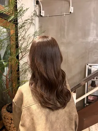 セミロング MASHU所属・レディースパーマ🌀 きだに りののヘアスタイル