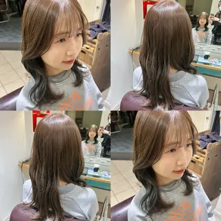 カラー momoha 『モテヘア🍓』のヘアスタイル