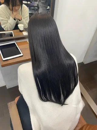 ロング カラー ヘアアレンジ 🍒ᩚ名駅/艶髪 縮毛矯正/あゆ🍒ᩚのヘアスタイル