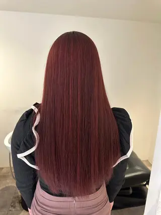 ロング レイヤー/蟹江/ くすみカラー/川口のヘアスタイル