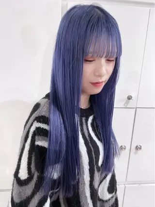 セミロング カラー お肌トーン🆙カラー 全ての女性を艶髪にのヘアスタイル