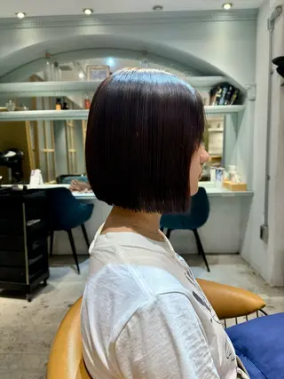 ミディアム 髪質改善/ボブ /韓国/erikoのヘアスタイル