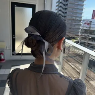 ミディアム AVANCE.なかもず所属・砂野 真璃奈のヘアスタイル