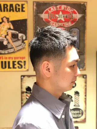 ショート メンズ 【24時まで営業✨】 吉本 成樹のヘアスタイル