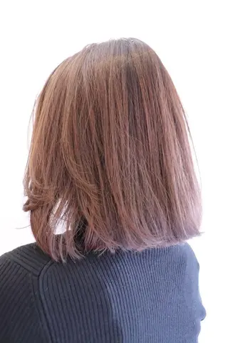 ミディアム カラー 小川 美香のヘアスタイル