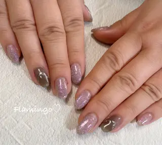 ネイル 40代からの爪を守る ×ケア重視サロン♡のネイルデザイン