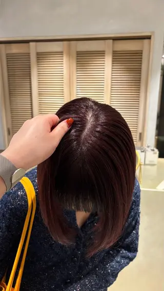 ミディアム カラー SHEA.Aoyama所属・SHEA /磯田 遙華のヘアスタイル
