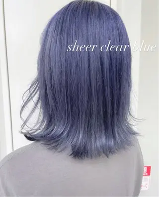 ミディアム カラー ワンホン/韓国ヘア 🤍amiのヘアスタイル