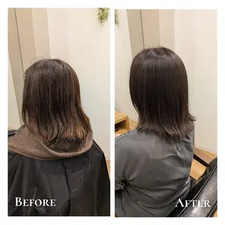 カラー Cafu hair Tachi所属・有馬 葵のヘアスタイル