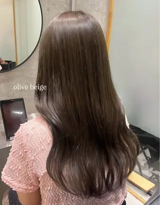 ロング 透明感カラー/顔周り カット🎀ヒラバルのヘアスタイル