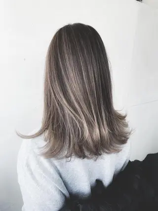 ロング カラー かわさき ともやのヘアスタイル