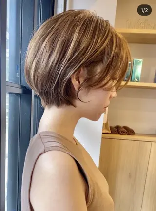 ショート NERO 松井 隆人のヘアスタイル
