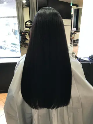 ロング パーマ 川崎 龍馬のヘアスタイル