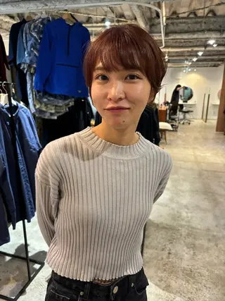 ショート カラー Hayashi Shioriのヘアスタイル