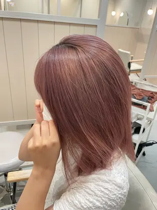 ショート カラー カラー特化型美容師 保住のヘアスタイル