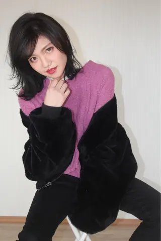 ミディアム カラー 古山 勇太のヘアスタイル