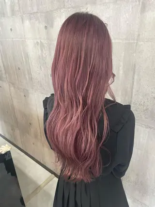 カラー _WHITE浜松店 もえかのヘアスタイル