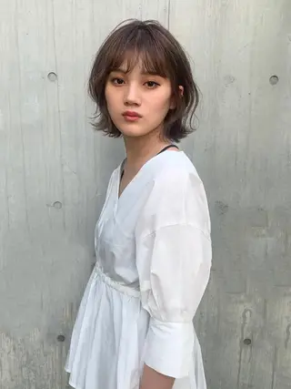 ショート loka所属・山本 晶大のヘアスタイル