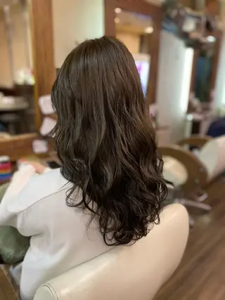 ロング カラー ヘアアレンジ 加藤 瑠美のヘアスタイル