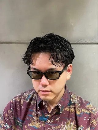 パーマ メンズ 髙橋裕哉/新宿/ メンズパーマ&カットのヘアスタイル