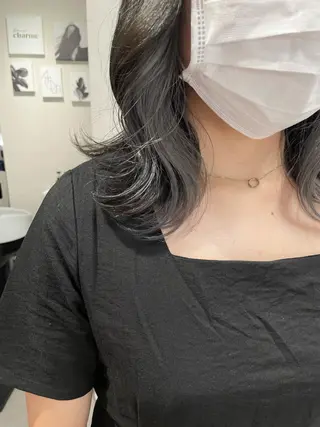 ミディアム 🌸インナーカラー 🌸藤井春華のヘアスタイル