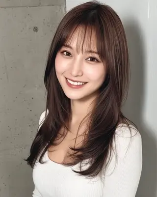 ロング 藤田大夢 /liberte高崎のヘアスタイル