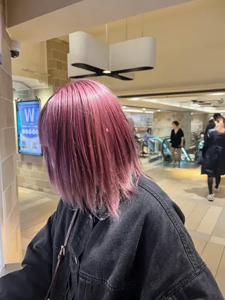 ミディアム カラー 5:8所属・吉祥寺【髪質改善カラ ー/ブリーチ】藤井のヘアスタイル